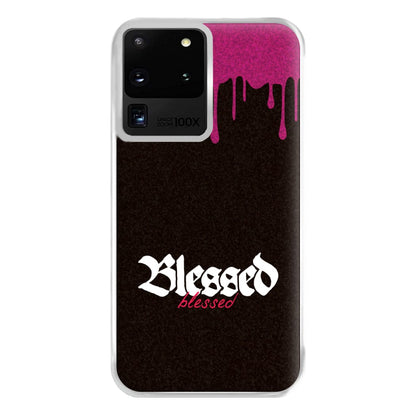 Glitter Blessed Galaxy S20 Ultra Case
