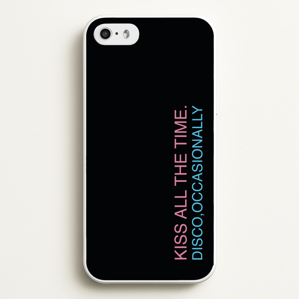 Disco Occasionally Text iPhone 5 / 5s / SE 2016 Case