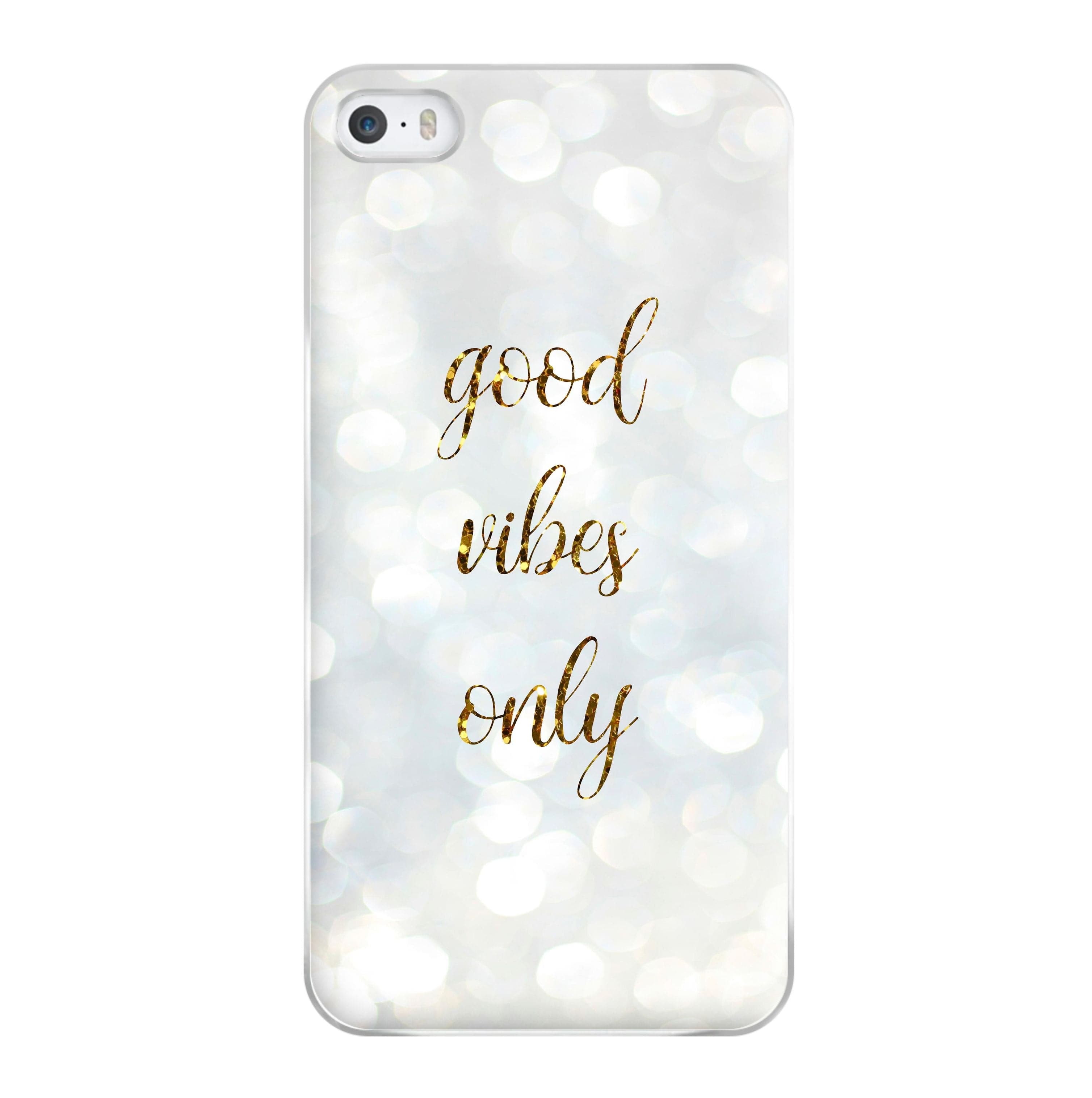 Good Vibes Only - Glittery Phone Case