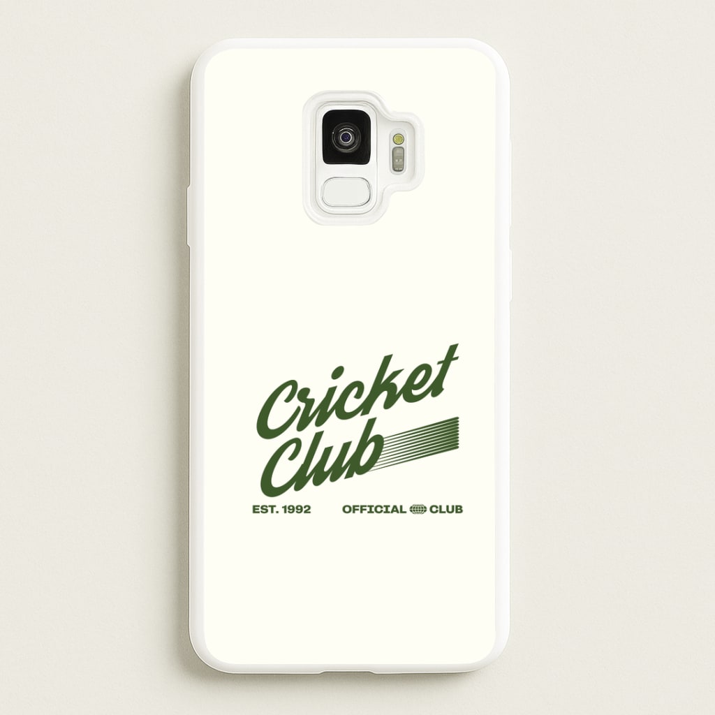 Official Cricket Club Galaxy S9 Case