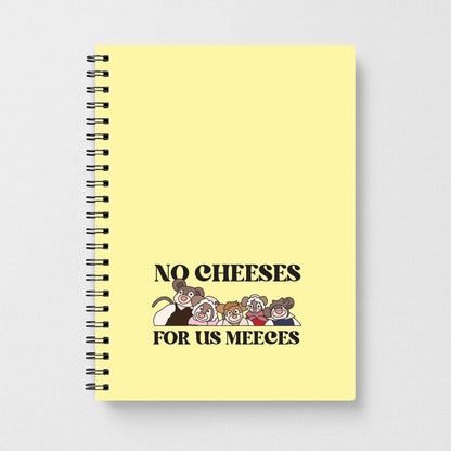 No Cheeses For Us Meeces II Notebook