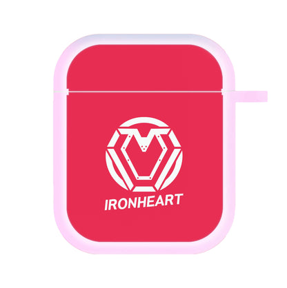 Metal Heart Symbol AirPods Case