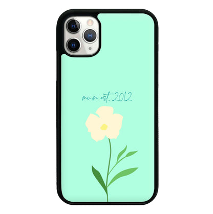 Baby Blue Mum Est Phone Case