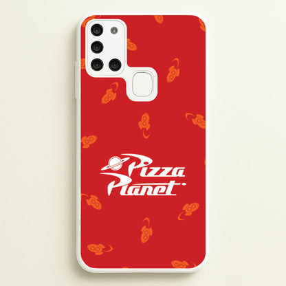 Pizza Planet Pattern  Galaxy A21s Case