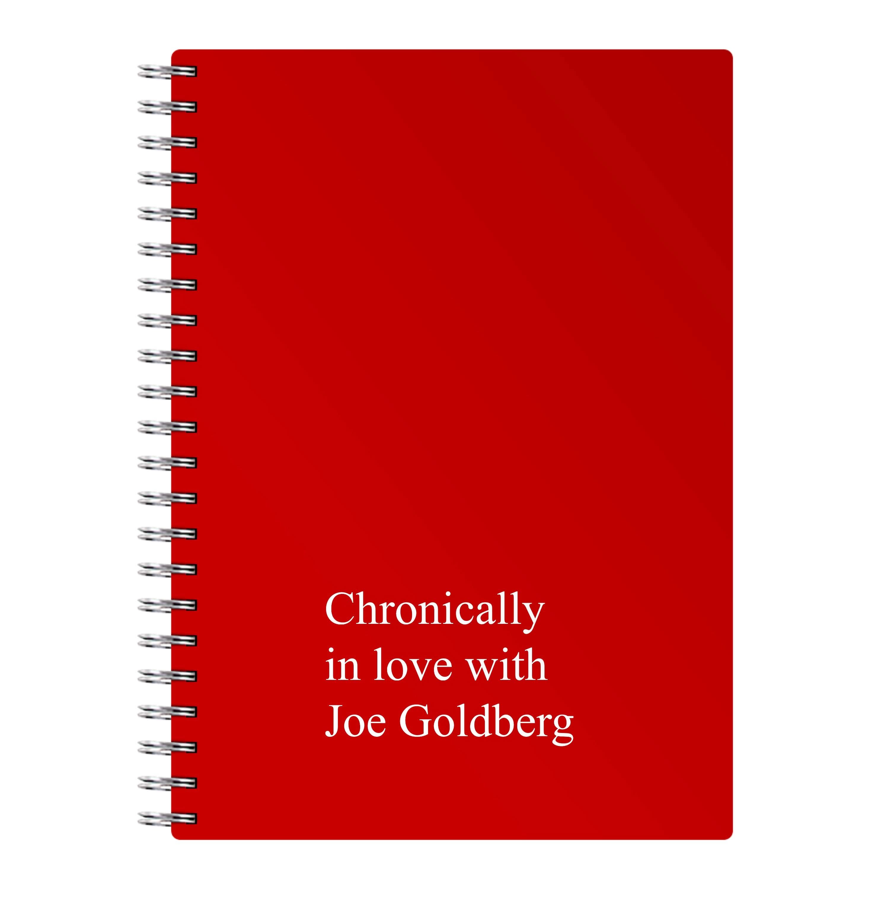 Chronically In Love With Joe Notebook