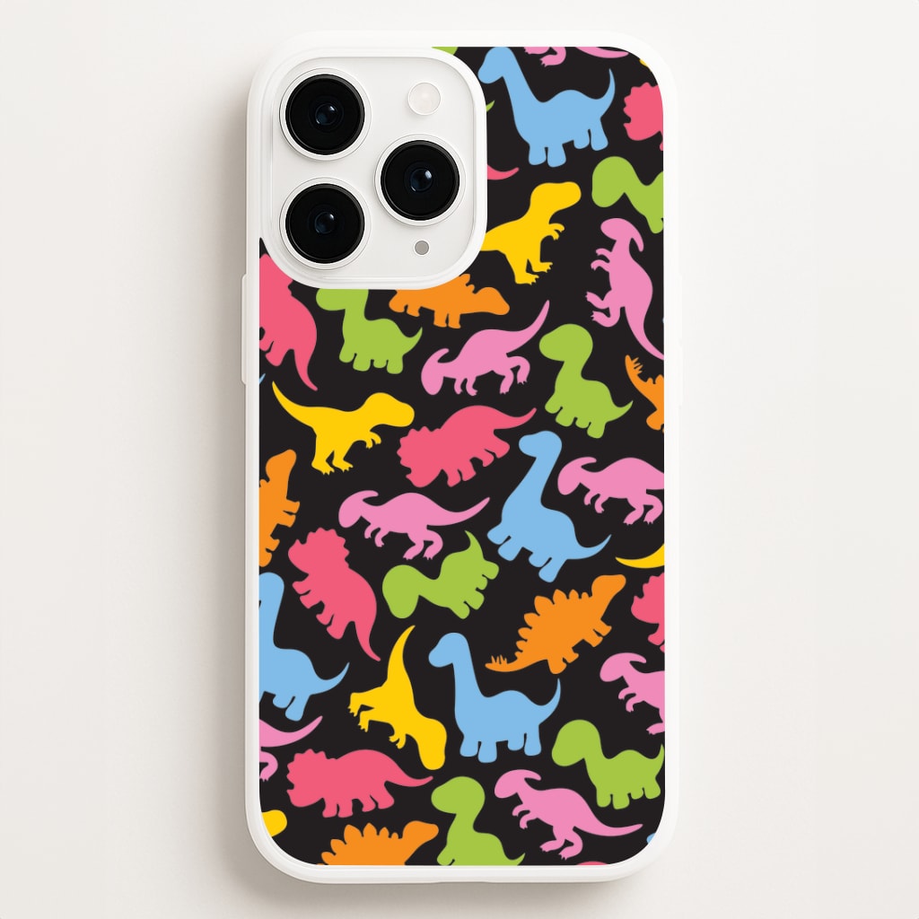 Dinosaurs Collage - Dinosaurs Phone Case for iPhone, Samsung Galaxy and Google Pixel