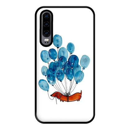 Dachshund And Balloons Phone Case