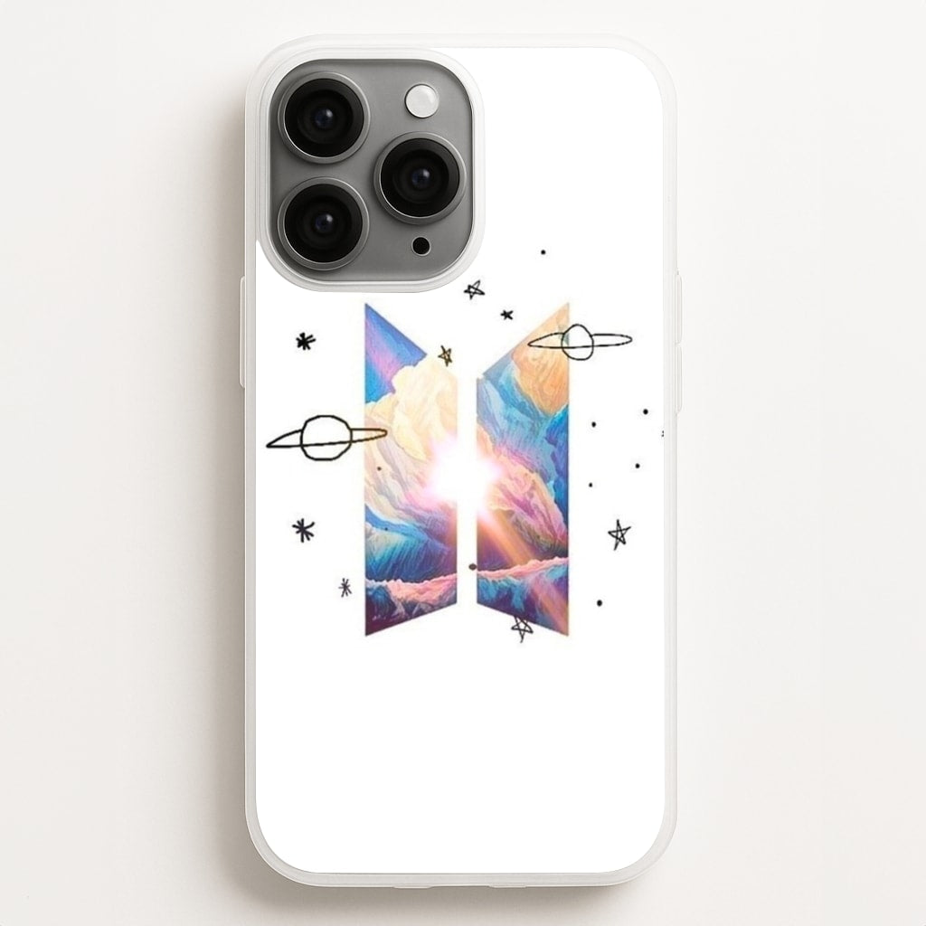 Space K-Pop Band Logo Phone Case for iPhone, Samsung Galaxy and Google Pixel