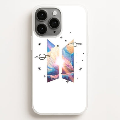Space K-Pop Band Logo Phone Case for iPhone, Samsung Galaxy and Google Pixel