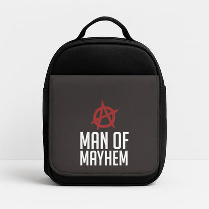 Man Of Mayhem Insulated Lunch Bag
