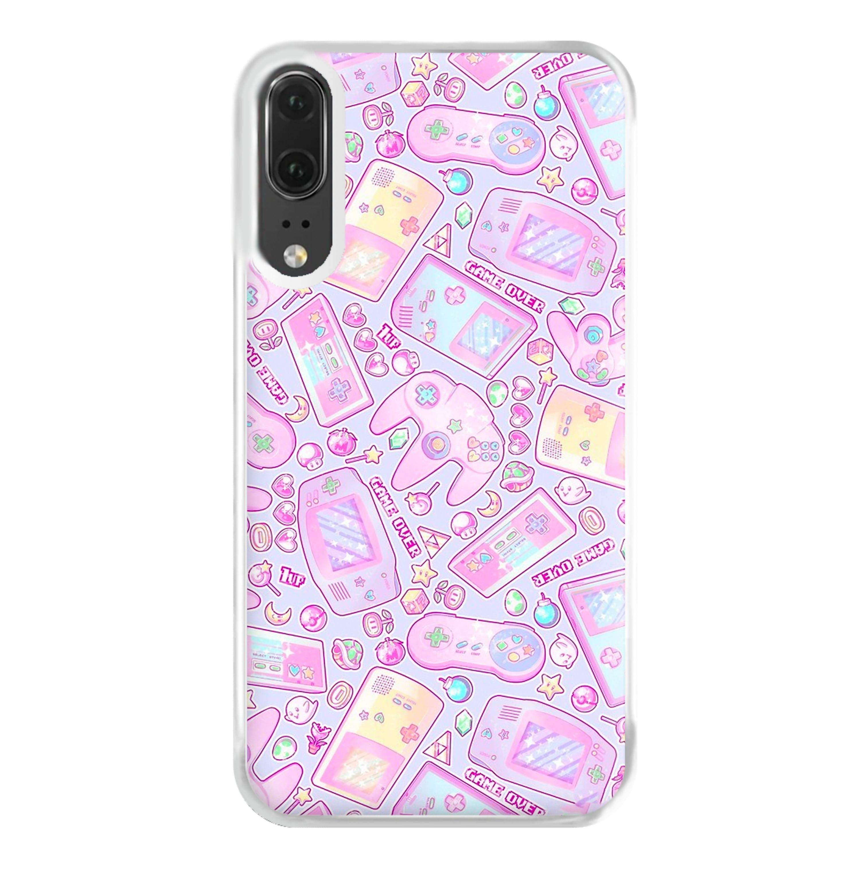 Power Up, Gaming Pattern Phone Case