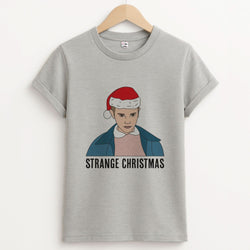 Strange Christmas  Unisex Grey T-Shirt