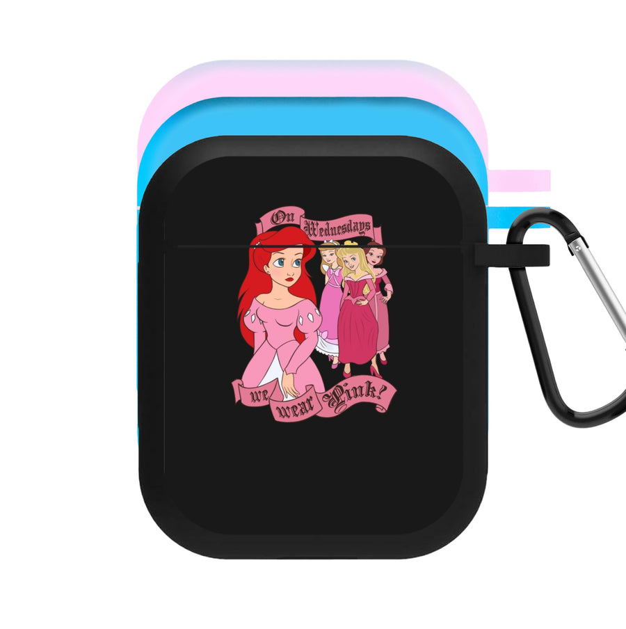 On Wednesdays We Wear Pink - Princesses - Mean Girls AirPods Case