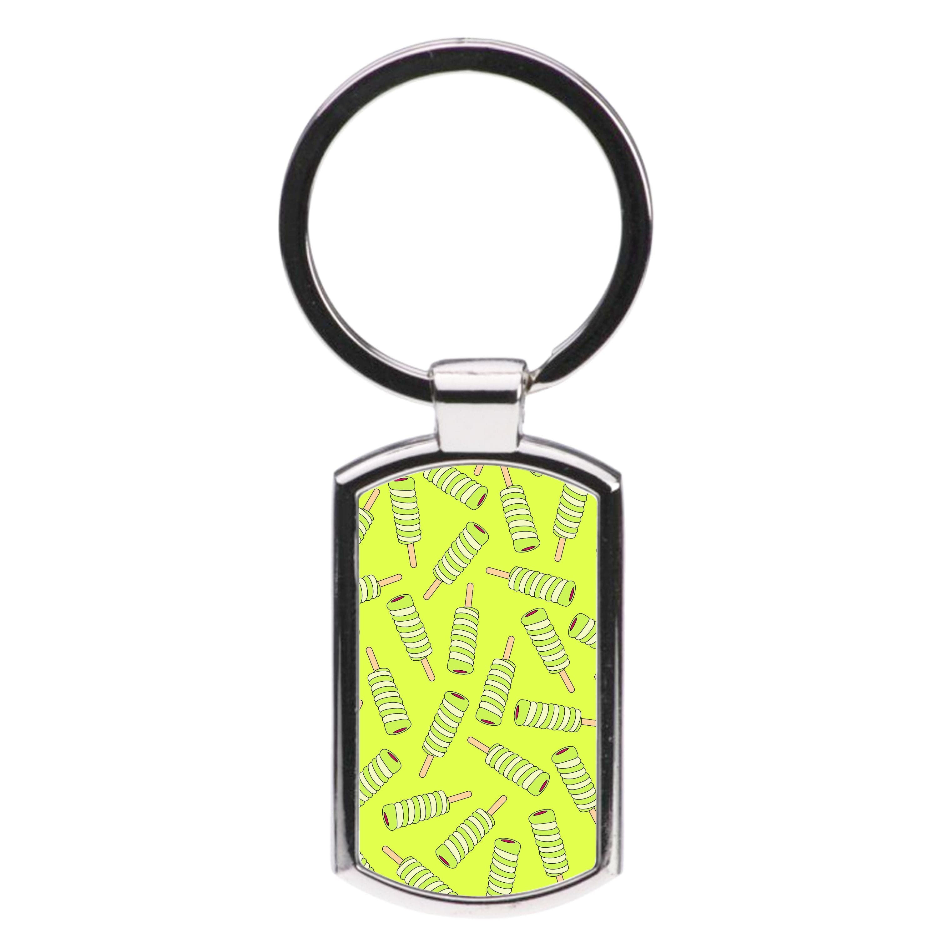 Twister - Ice Cream Patterns Luxury Keyring