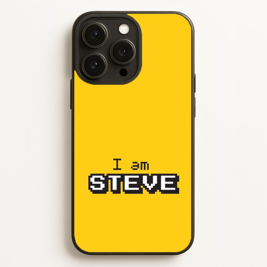 I Am Steve Phone Case for iPhone, Samsung Galaxy and Google Pixel