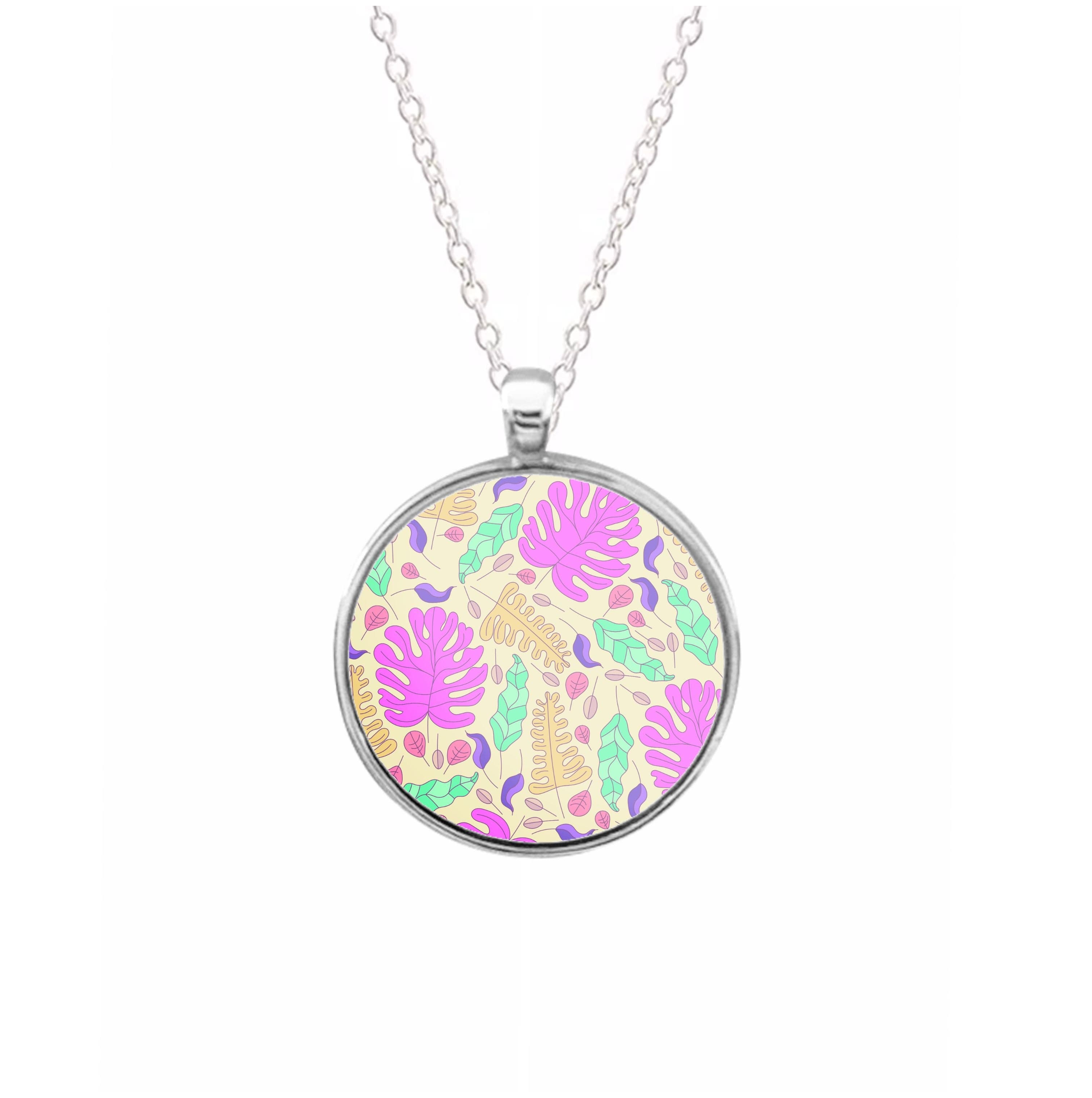 Multi Coloured Leaves - Foliage Necklace