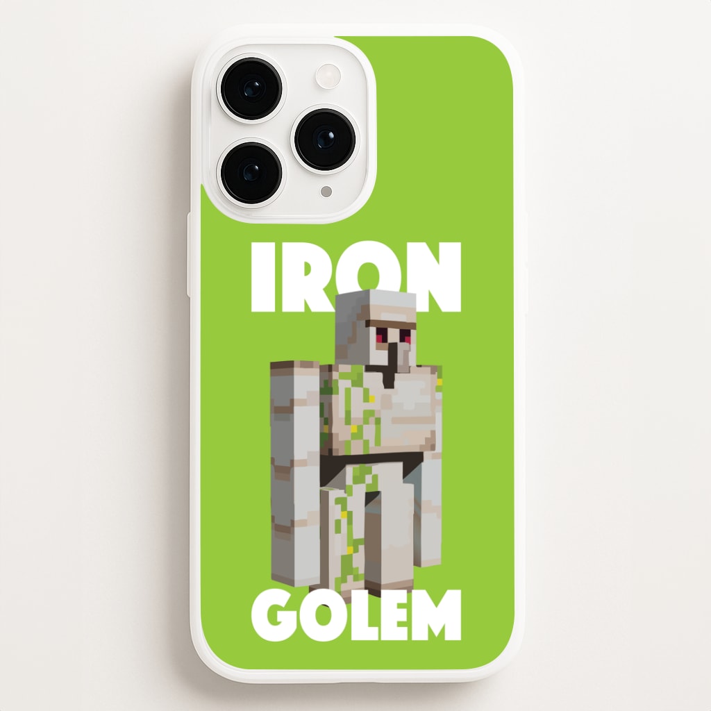 Iron Golem Phone Case for iPhone, Samsung Galaxy and Google Pixel