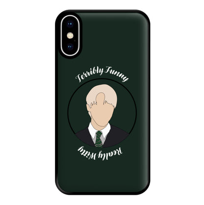 Terribly Funny, Really Witty Draco Malfoy Phone Case