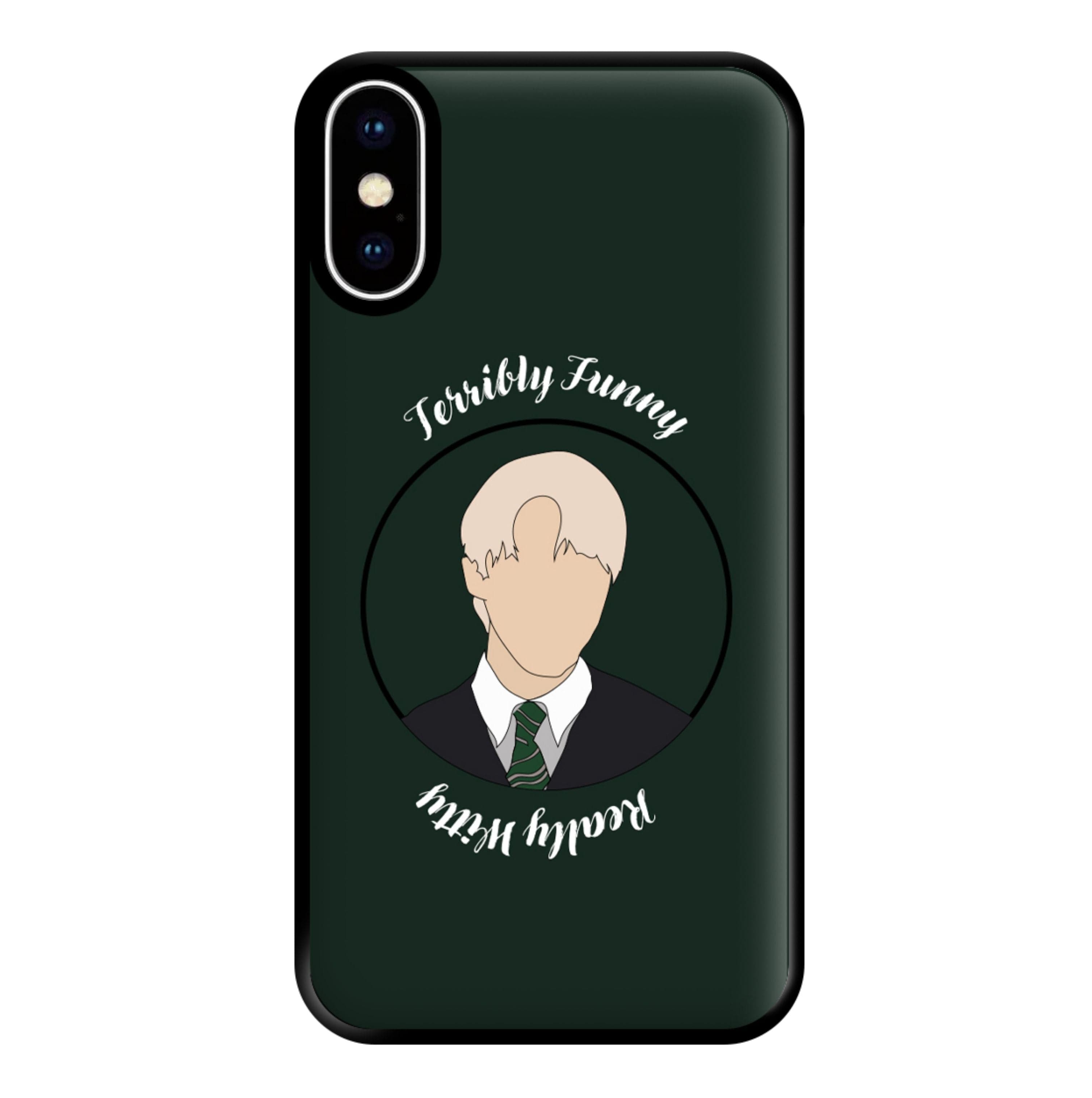 Terribly Funny, Really Witty Draco Malfoy Phone Case