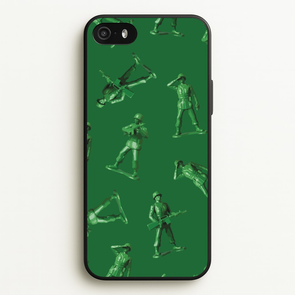 Toy Army Soldier Pattern iPhone 5 / 5s / SE 2016 Case