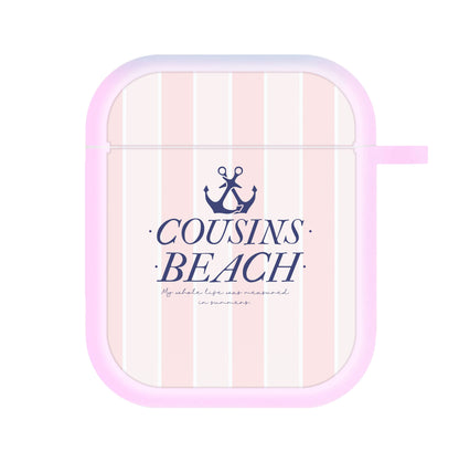 Stripes Cousin Beach AirPods Case