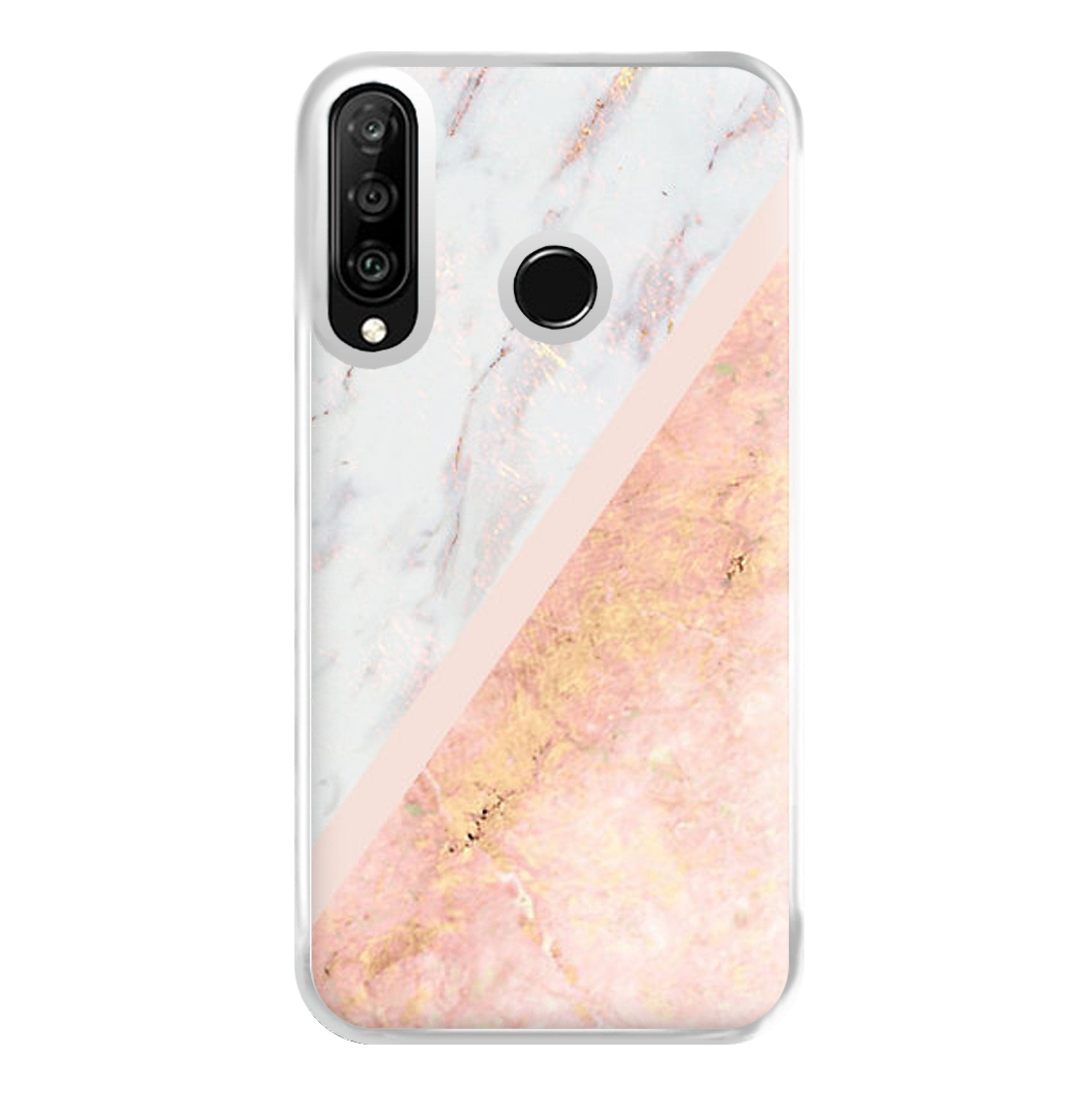 Marble and Rose Gold Phone Case