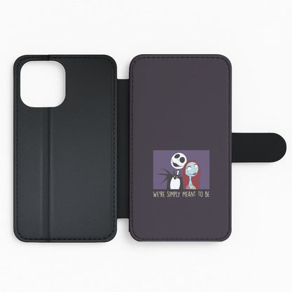 We're Simply Meant To Be  Flip Phone Case