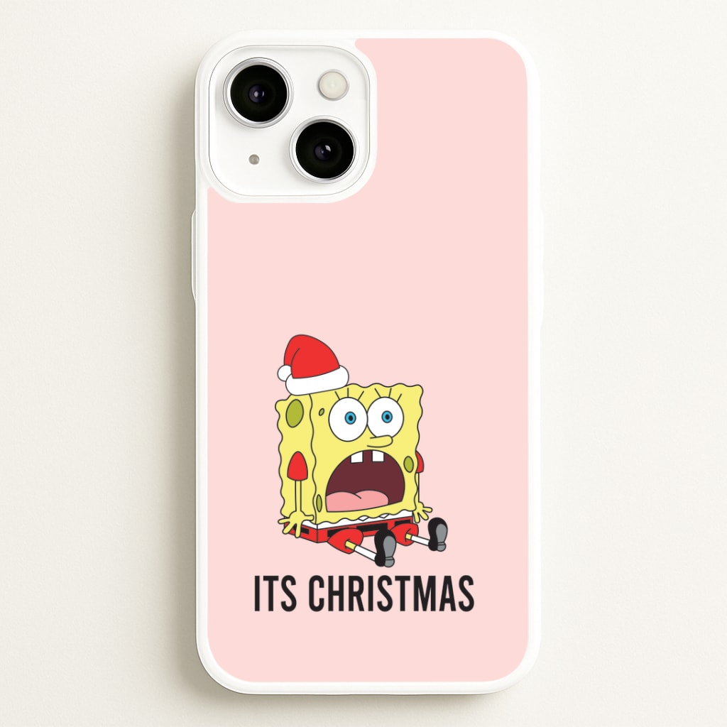 It's Christmas Cartoon Sponge iPhone 13 Case