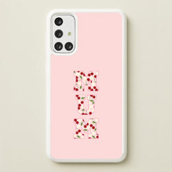 Floral Varsity Mum Galaxy A71 Case