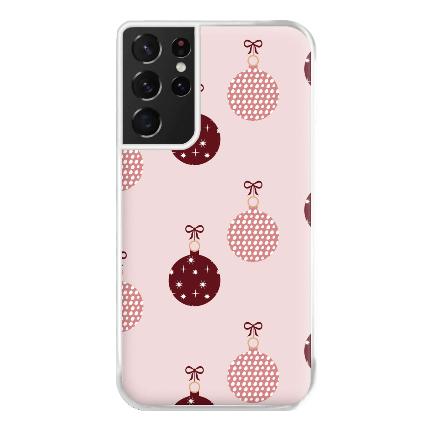Christmas Bauble Pattern Phone Case