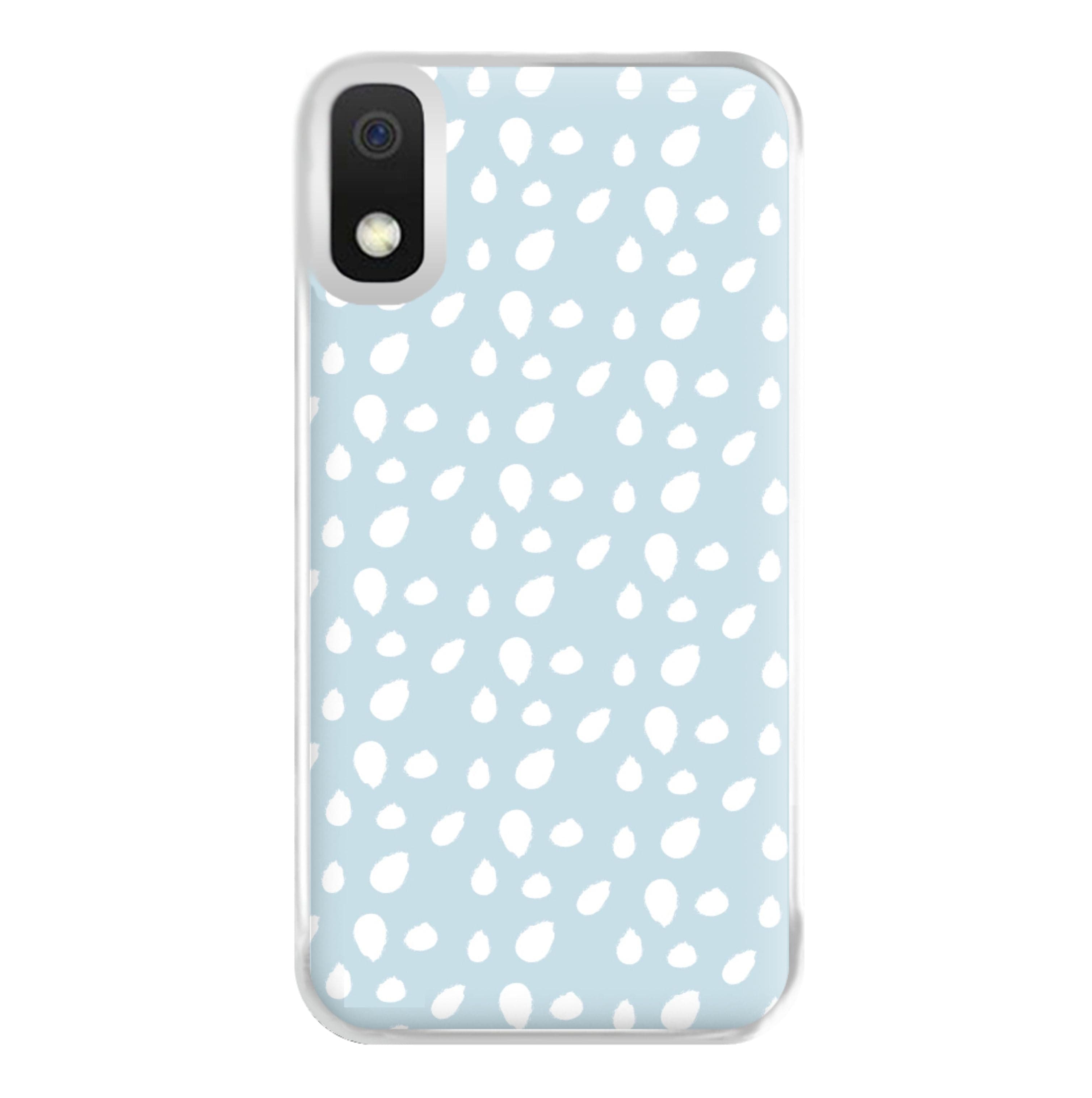 Pastel Blue Dots Phone Case