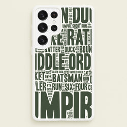 Cricket Wordscape Galaxy S23 Ultra Case