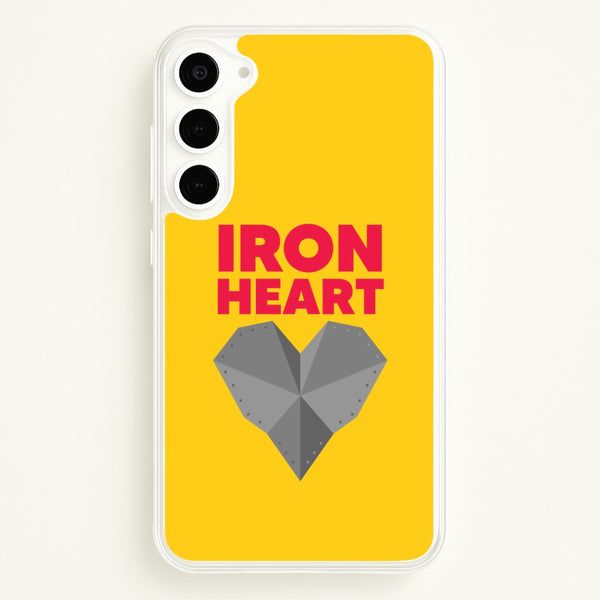 Metal Heart Galaxy S23 Case