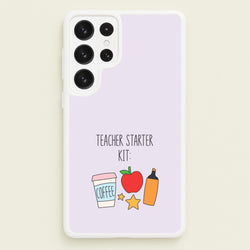 Teacher Starter Kit Galaxy S22 Ultra Case