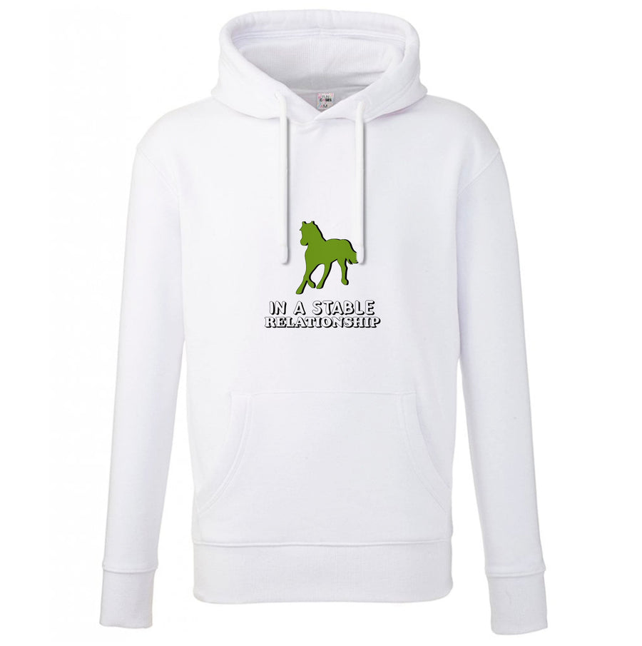 In A Stable Relationship - Horses Hoodie