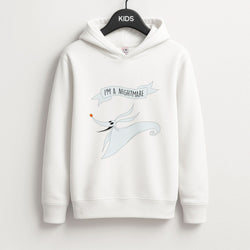 Stripey I'm A Nightmare Kids Hoodie