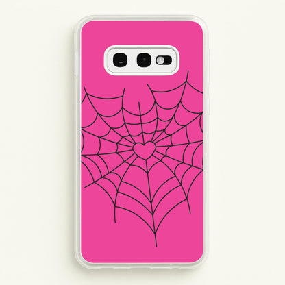 Spiderweb Hearts II Galaxy S10e Case