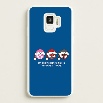 Spider Hero Christmas Sense Galaxy S9 Case