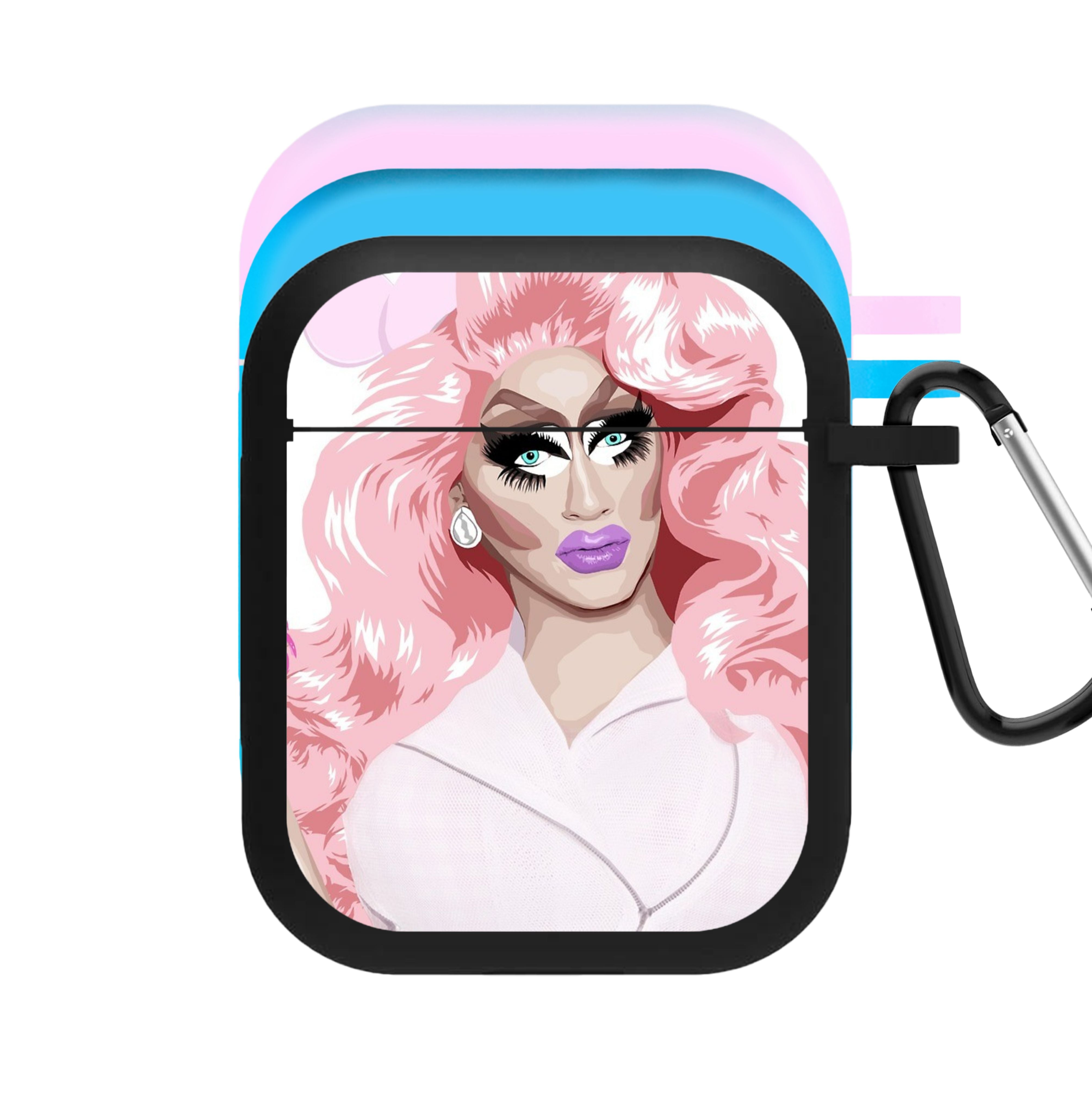 White Trixie Mattel - Drag Queen's Drag Race AirPods Case