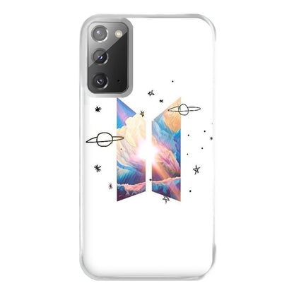 Space K-Pop Band Logo Phone Case