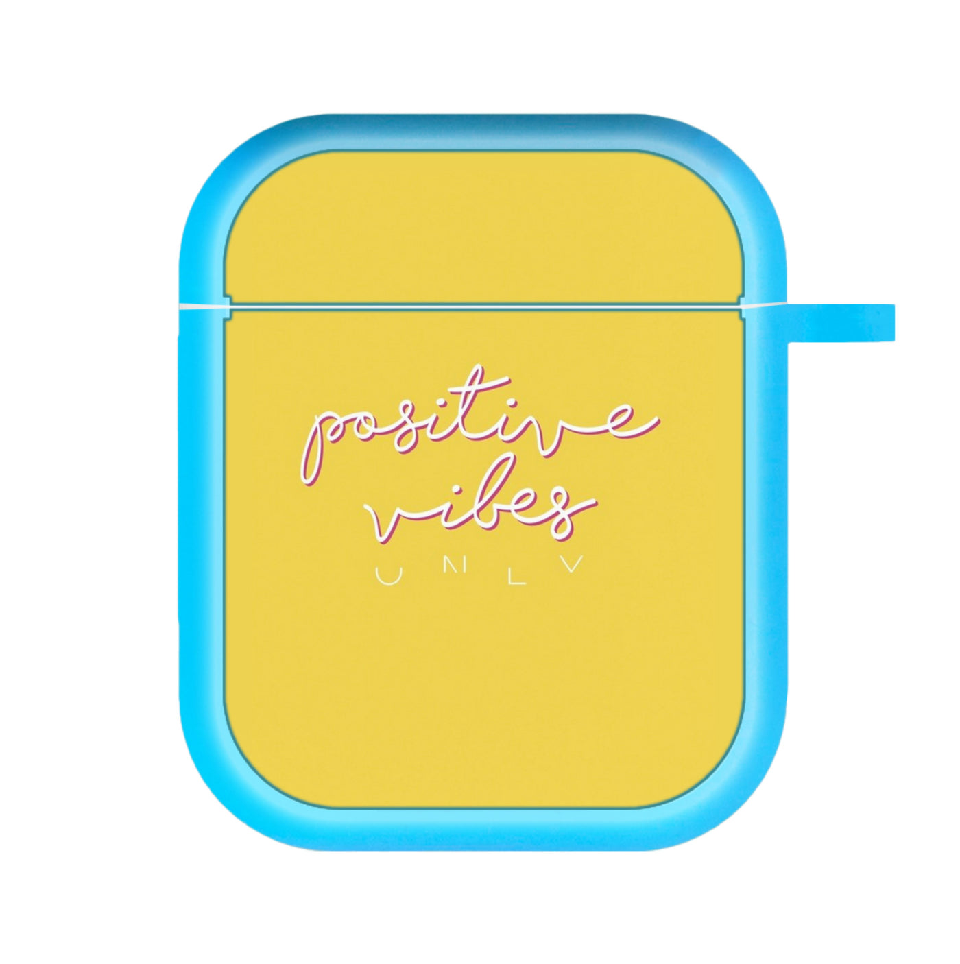Positive Vibes Only - Yellow Positivity AirPods Case