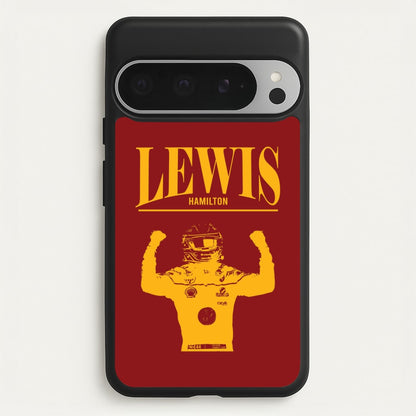 Lewis Red And Gold Google Pixel 9 Pro XL Case