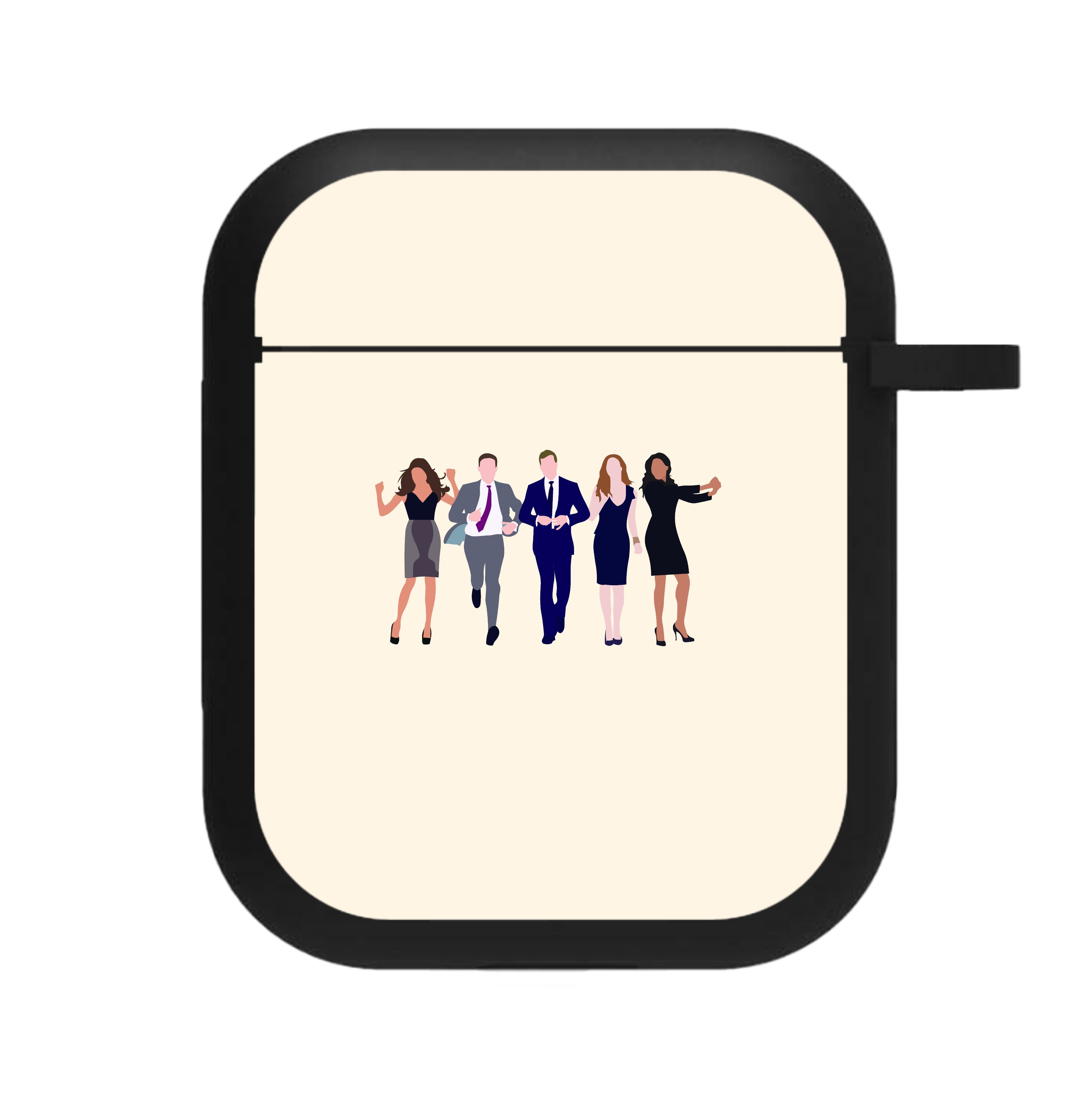 Whole Cast - Suits AirPods Case