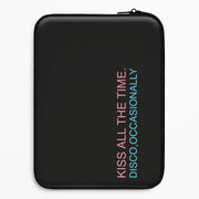 Disco Occasionally Text Laptop Sleeve 1