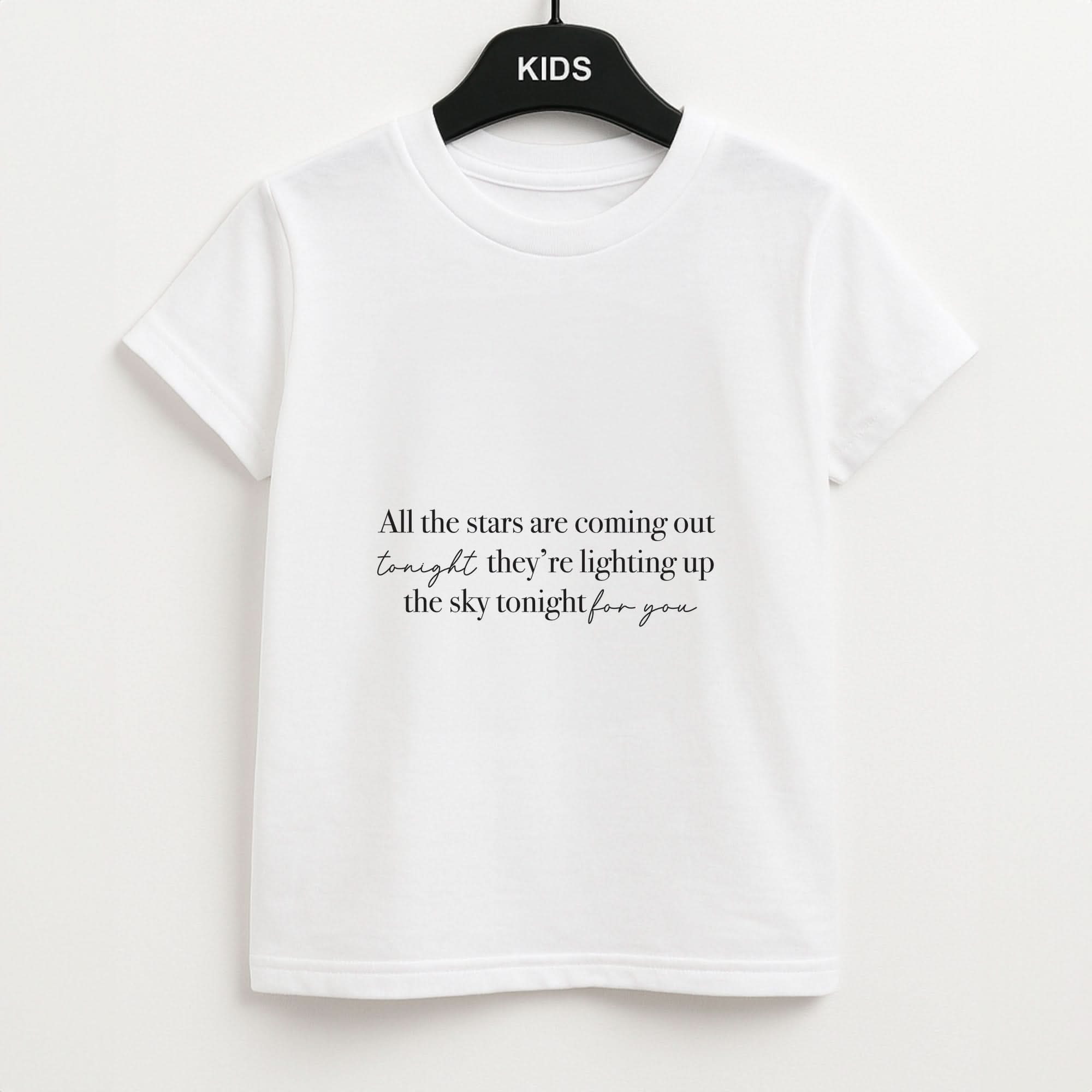 Lighting Up The Sky Tonight Kids T-Shirt