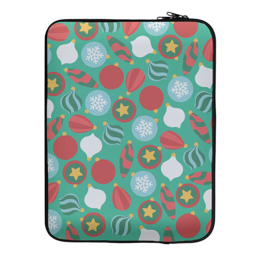 Bauble Pattern Laptop Sleeve