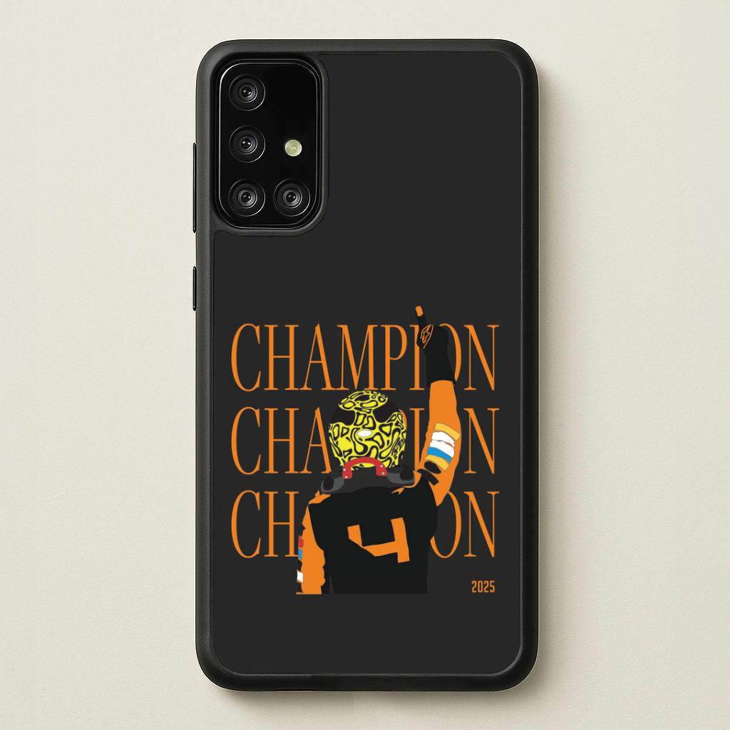 Lando Champion 2025 Galaxy A71 Case