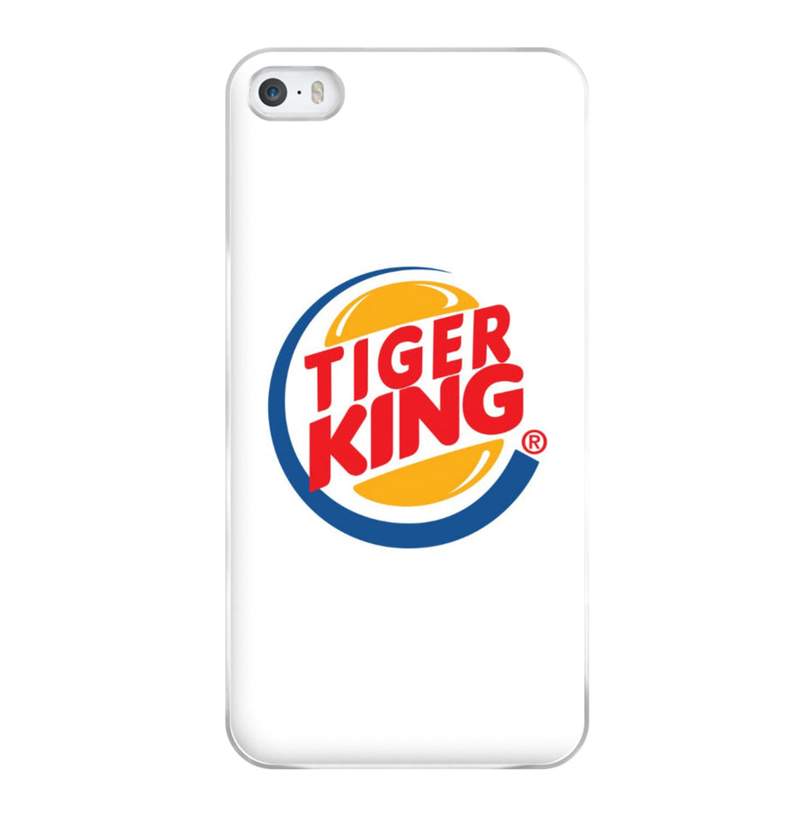 Tiger / Burger King Logo - Tiger King Phone Case