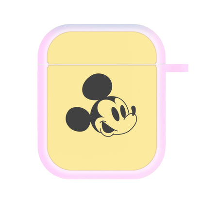 Yellow Mickey AirPods Case