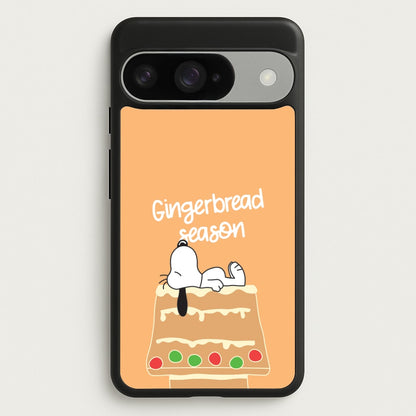 Cartoon Beagle Gingerbread House Google Pixel 10 / 10 Pro Case